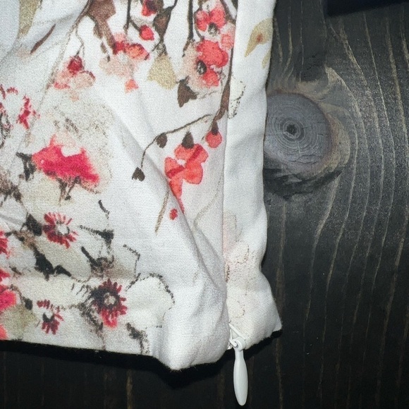 Antonio Melani Crop Top 0 NWT Floral Ruffle Boho V-neck Formal Casual - Picture 3 of 8